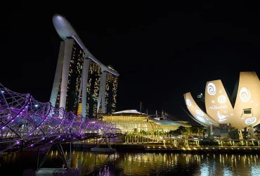 marina bay sands hotel asian singapore